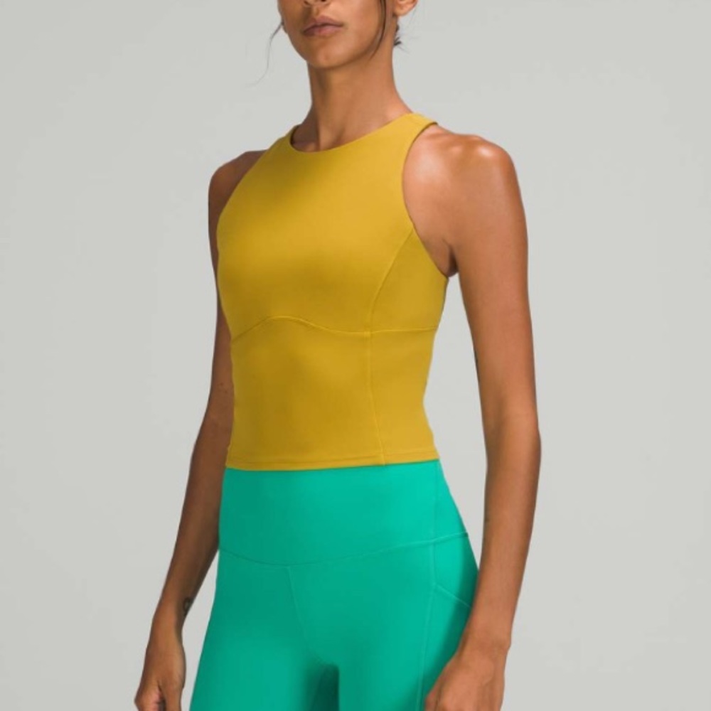 Lululemon Key to Balance Tank Top Auric Gold